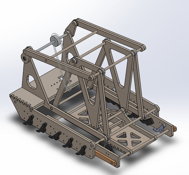 Ladder Climber CAD Model