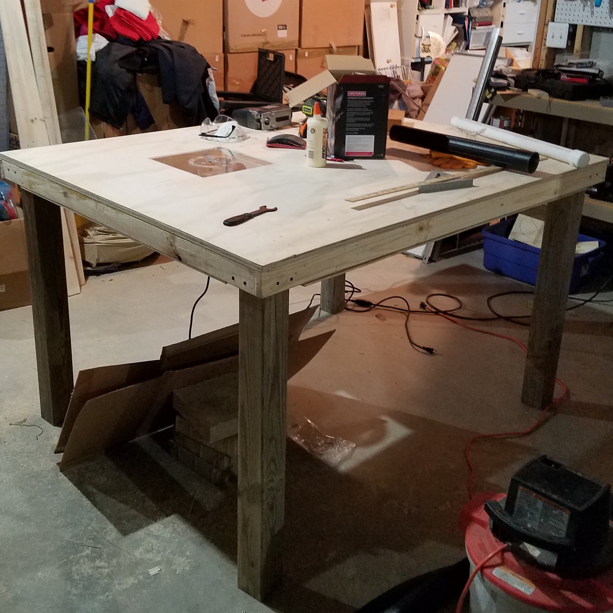 Woodshop Workbench